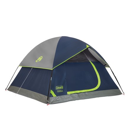 Coleman Sundome 4-Person Tent, Navy (Best Lightweight One Man Tent)