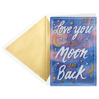 Hallmark Signature Valentine's Day Card (To the Moon and Back)