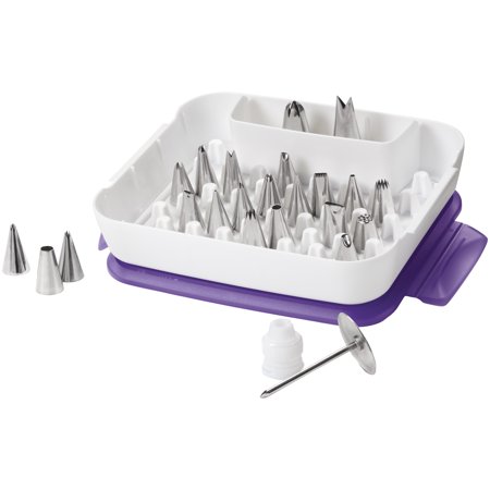 - Wilton Decorating Piping Tip Set, 22 Piece