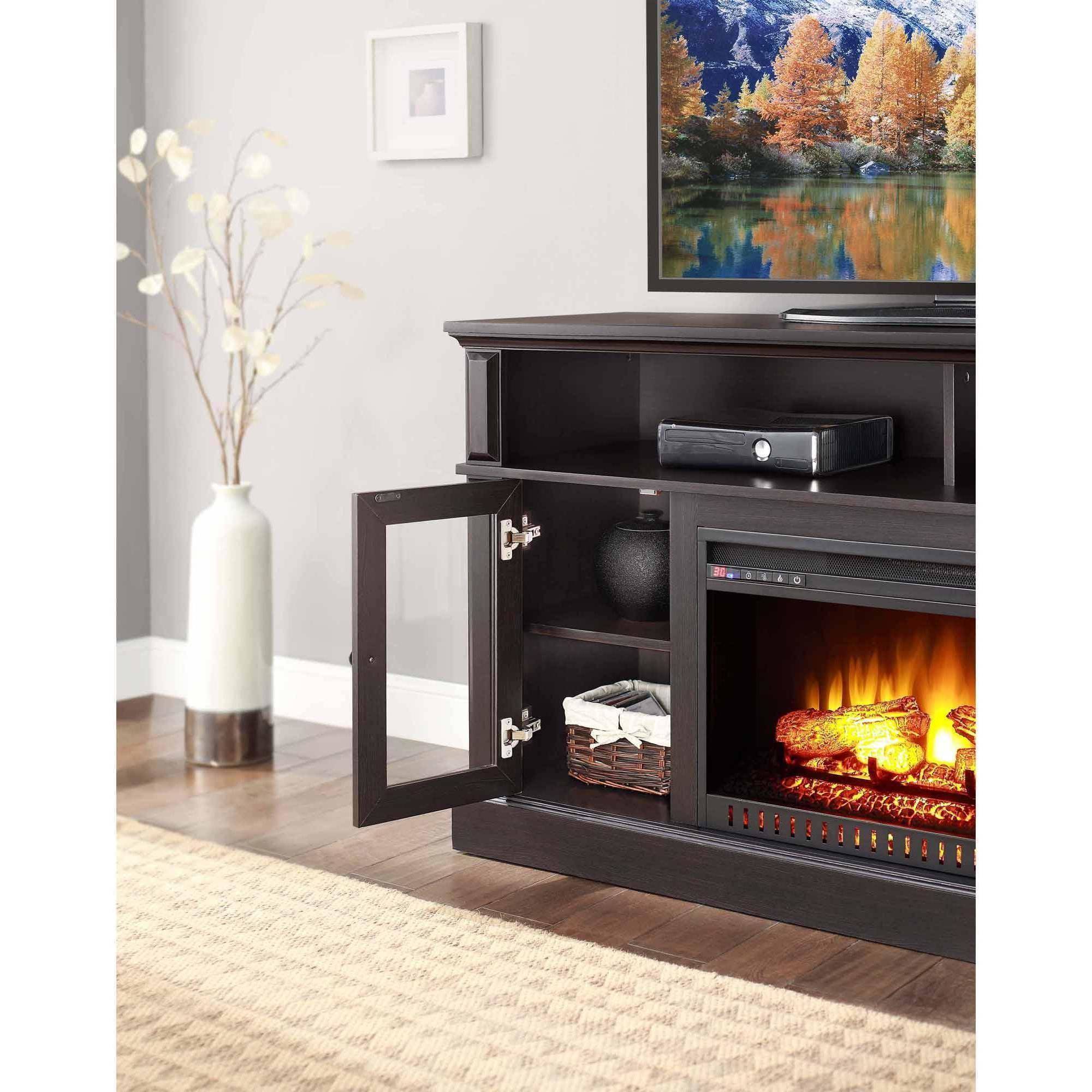 Whalen Barston Media Fireplace for TV's up to 70, Multiple Finishes