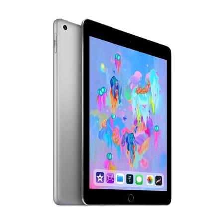 Apple iPad (Latest Model) 128GB Wi-Fi + Cellular - Space (Best Used Ipad Model)