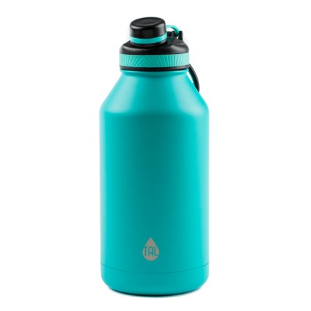 Tal 64 Ounce Double Wall Vacuum Insulated Stainless Steel Ranger Pro Teal Water (Best Water Bottle For Rats)