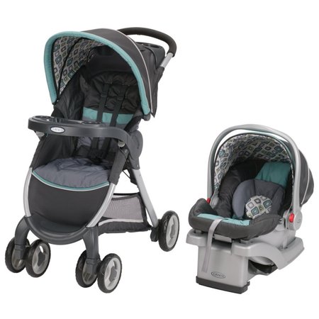 Graco FastAction Fold Click Connect Travel System, Affinia