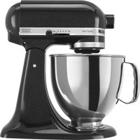 KitchenAid Artisan Series 5 Quart Tilt-Head Stand Mixer, Caviar (KSM150PSCV)