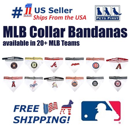 - Pets First MLB Arizona Diamondbacks Dogs and Cats Collar Bandana - Medium