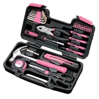 Apollo DT9706P 39-Piece Tool Set, Pink
