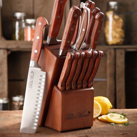 pioneer woman knife holder