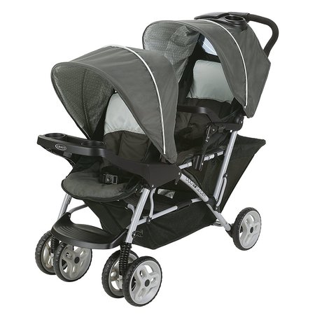Graco Duo Glider Click Connect - Glacier (Best Tandem Double Stroller)