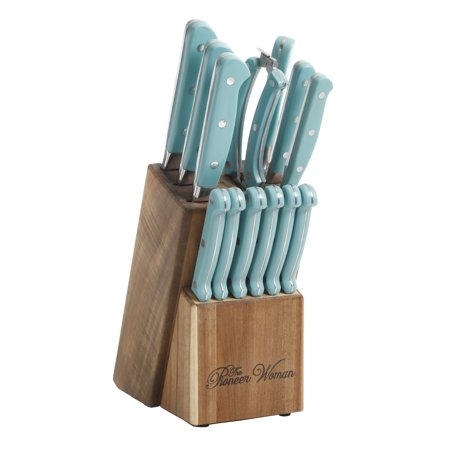 The Pioneer Woman Cowboy Rustic Cutlery Set, 14-Piece