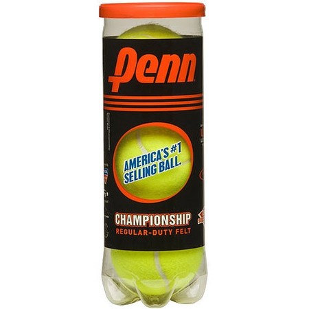 Penn Championship Regular Duty Tennis Balls, 3 Ball (Best Tennis Balls For Hard Courts)