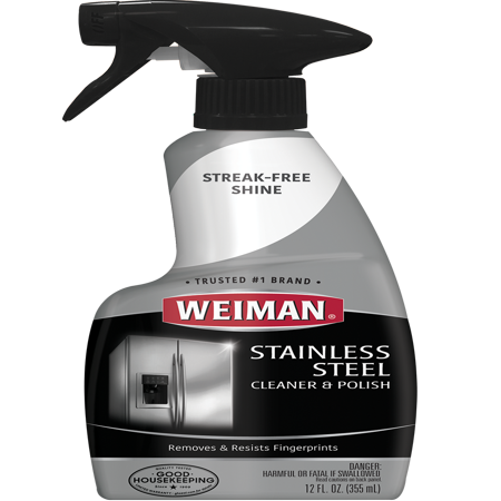 Weiman Stainless Steel Cleaner & Polish Spray, 12 oz - Walmart.com