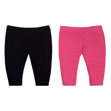- Baby Girl Knit Pants, 2-Pack