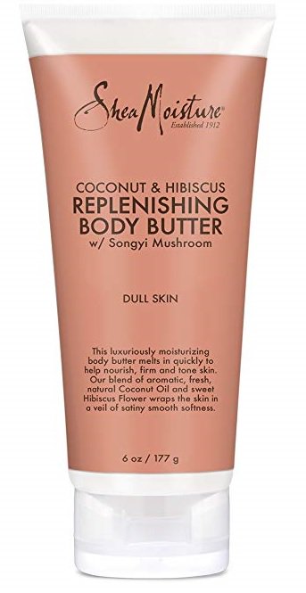 - SheaMoisture Coconut & Hibiscus Body Butter Firming & Toning, 6 oz