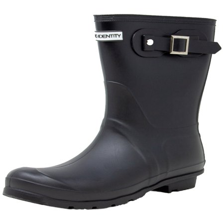 Exotic Identity Original Short Rain Boots - 7M - Matte