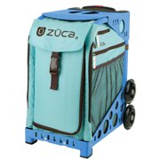 Zuca Bags Zuca Calypso Insert Bag Blue Frame With Flashing Wheels