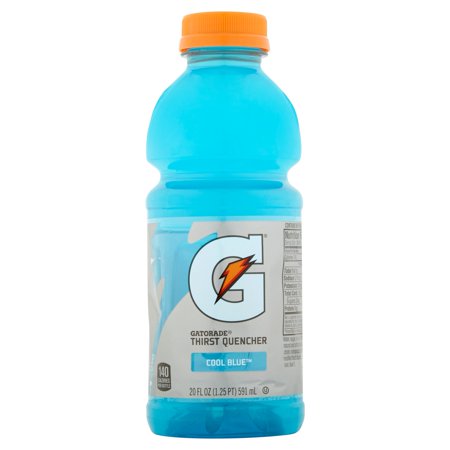 Gatorade Thirst Quencher Cool Blue Sports Drink 20 Fl Oz 8 Count Gatorade Thirst Quencher Cool Blue Sports Drink 20 Fl Oz 8 Count