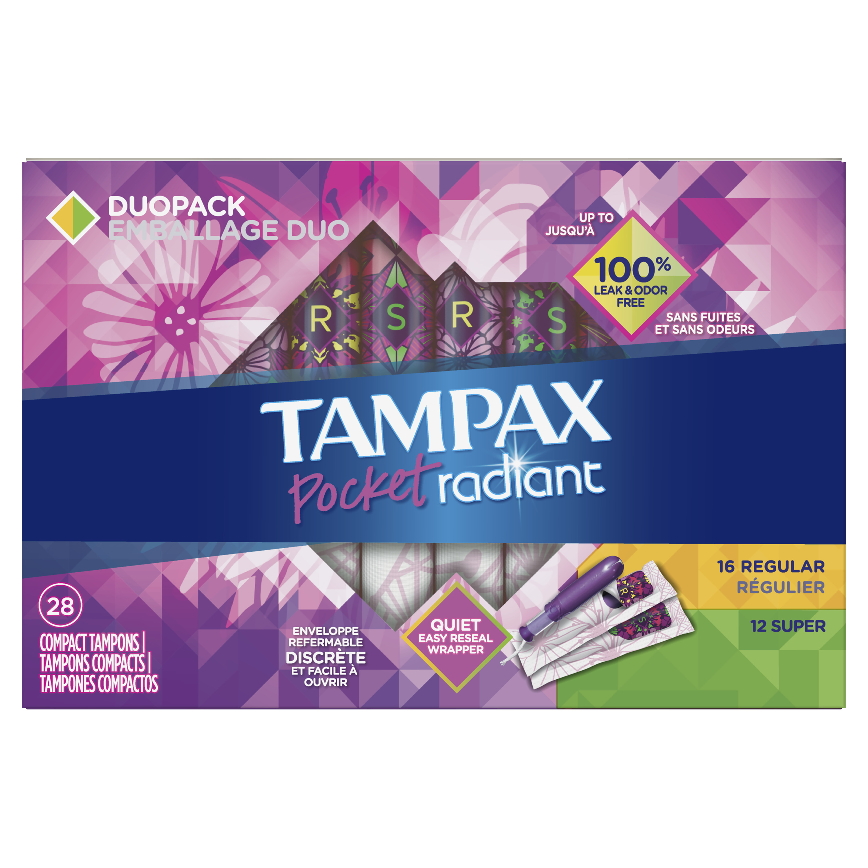 pocket radiant tampons