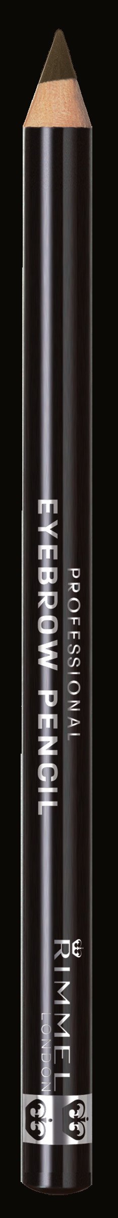 Rimmel Professional Eyebrow Pencil, Dark Brown (Best Eyebrow Pencil Color For Dark Brown Hair)