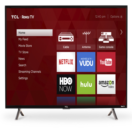 TCL 40" Class FHD (1080P) Roku Smart LED TV (40S305)