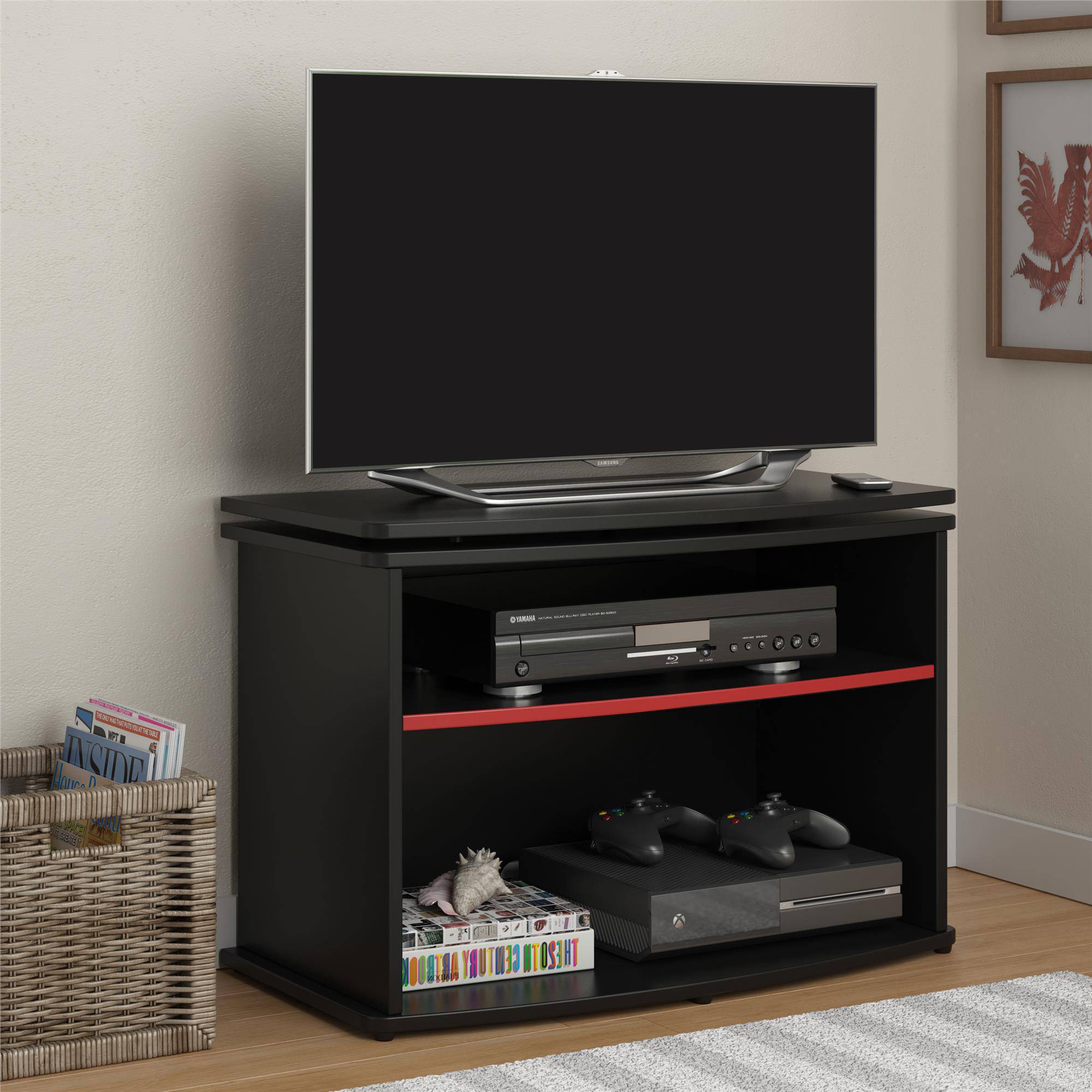 Orbit Black Swivel TV Stand for TVs up to 32''