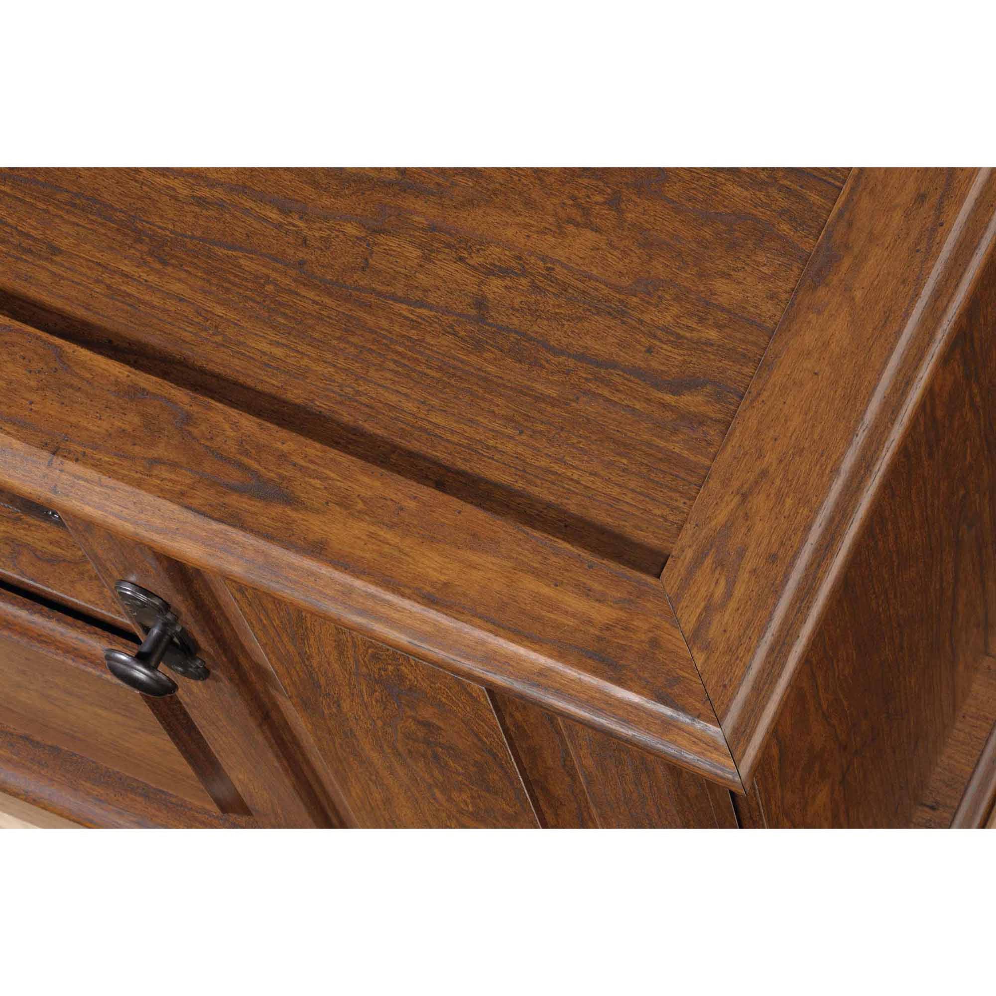 Sauder Orchard Hills Entertainment Credenza, Milled Cherry