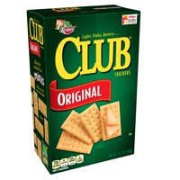 (2 Pack) Keebler Club Snack Crackers Light Flaky Butter Original, 13.7 Oz