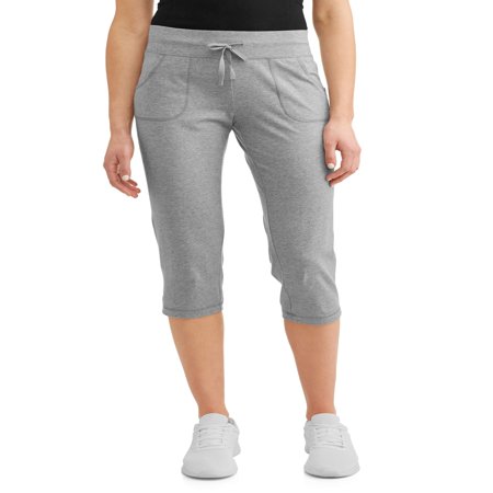 Athletic Works - Athletic Works Women's Athleisure Core Knit Capri ...