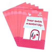 Hallmark Pack of Valentine's Day Cards, Dog with Heart (6 Cards with Envelopes)