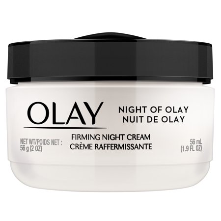 Night of Olay Firming Night Cream Face Moisturizer, 1.9 (Best Drugstore Firming Face Cream)