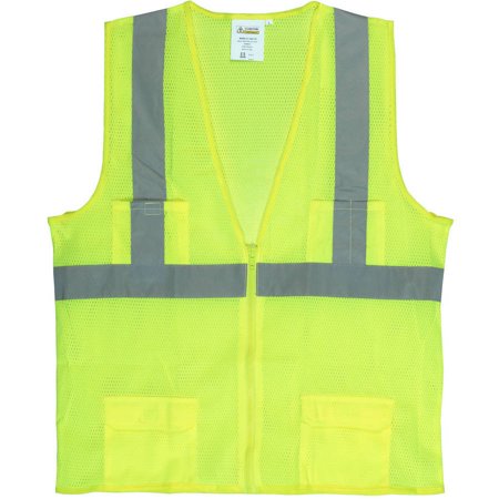 - Cordova Class II Lime Mesh Surveyor's Vest with 2