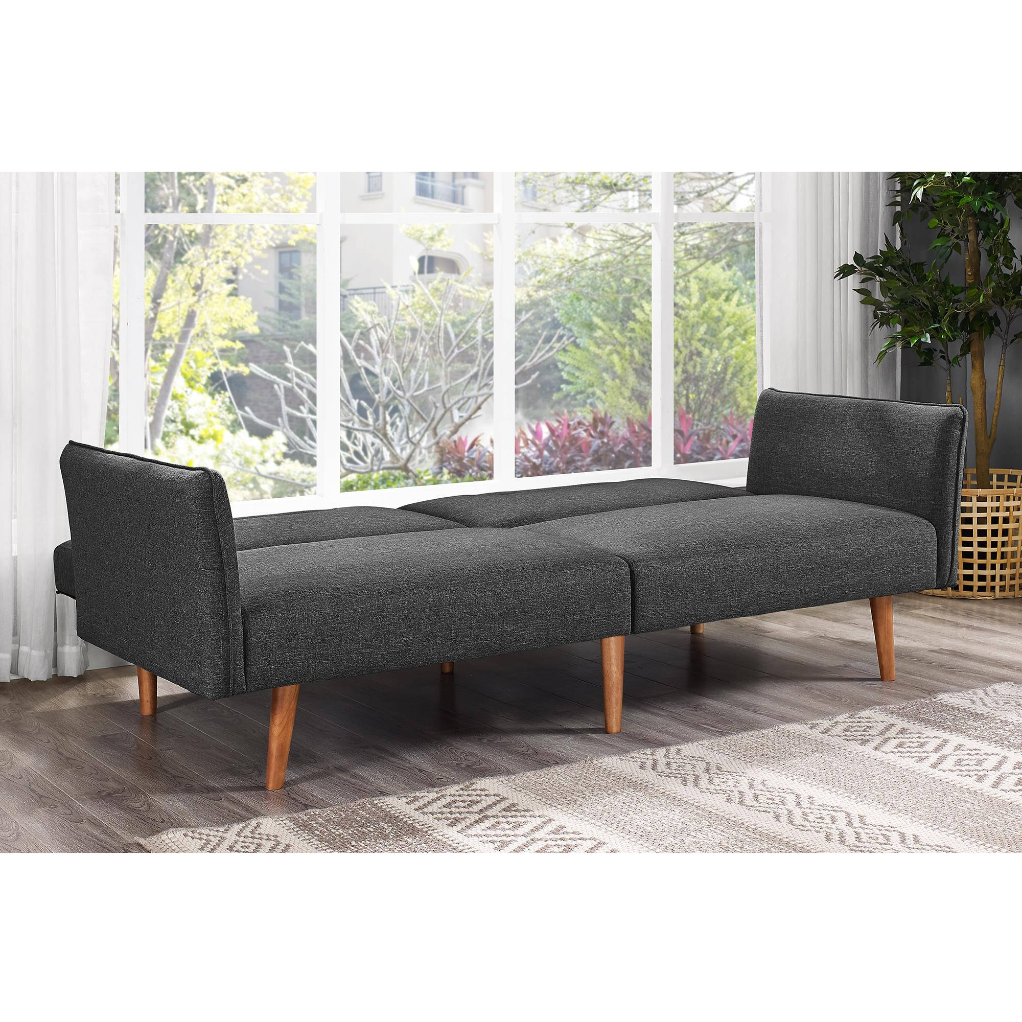 DHP Brent Linen Futon, Mutliple Colors