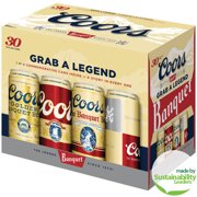 Coors Banquet Beer, 30 pack, 12 fl oz