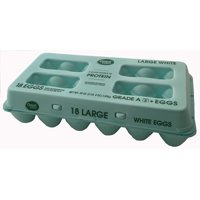 Great Value Large Grade A Eggs, 18 ct