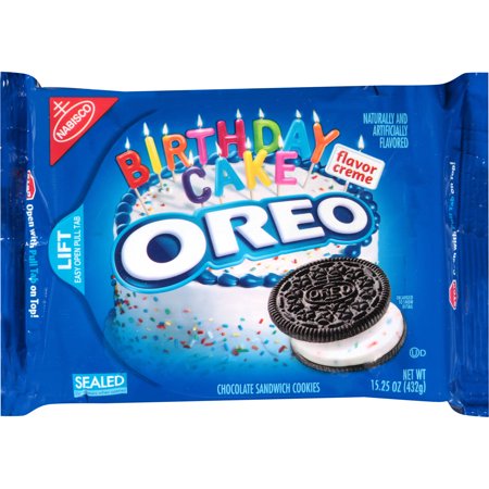 nabisco oreo birthday cake chocolate