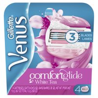 Gillette Venus ComfortGlide White Tea Scented Women's Razor Refills (Choose Count)