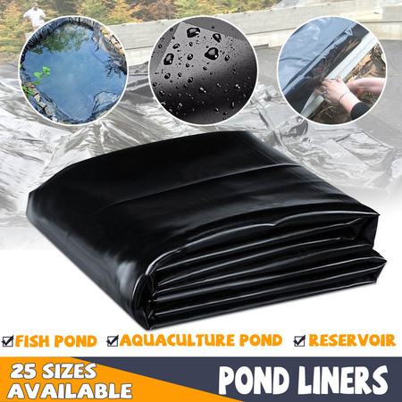 On Clearance 33*26 ft(The largest size) Durable Fish Pond Liner Gardens & Patio Pools PVC Membrane Reinforced