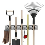 Garage Storage Hooks Packs Shovel Rake And Tool Holder With Hooks Wall Mounted Organizer For Garage Closet
