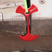 Mosunx 4pcs Deck Board Deck Camp With Fish Bone Nails Tent Wind Rope Anchor Hook Anchor Mosunx 4pcs Deck Board Deck Camp With Fish Bone Nails Tent Wind Rope Anchor Hook Anchor
