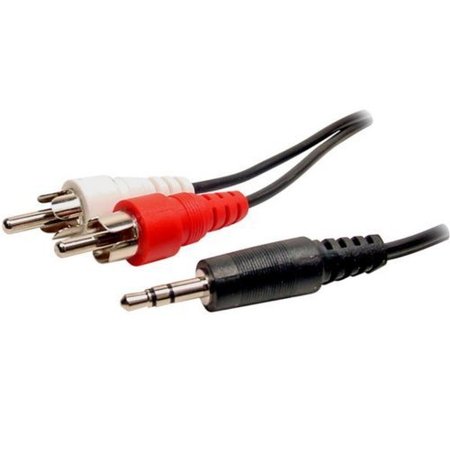 Importer520 1.5m TRS to RCA Stereo Audio Cable - 3.5mm to