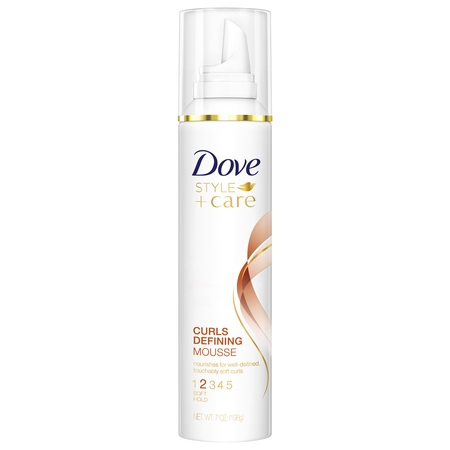 Dove Style + Care Curls Defining Mousse, 7 oz
