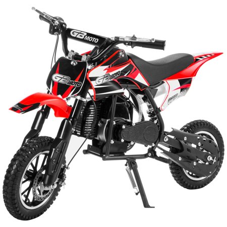 Stroke Super Mini Pocket Bike XtremepowerUS 49CC 2-Stroke Gas Power Mini Pocket Dirt Bike Dirt Off Road Motorcycle Ride-on ()