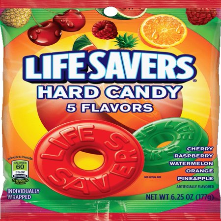 Lifesavers 5 Flavors Hard Candy Bag, 6.25 ounce - Walmart.com