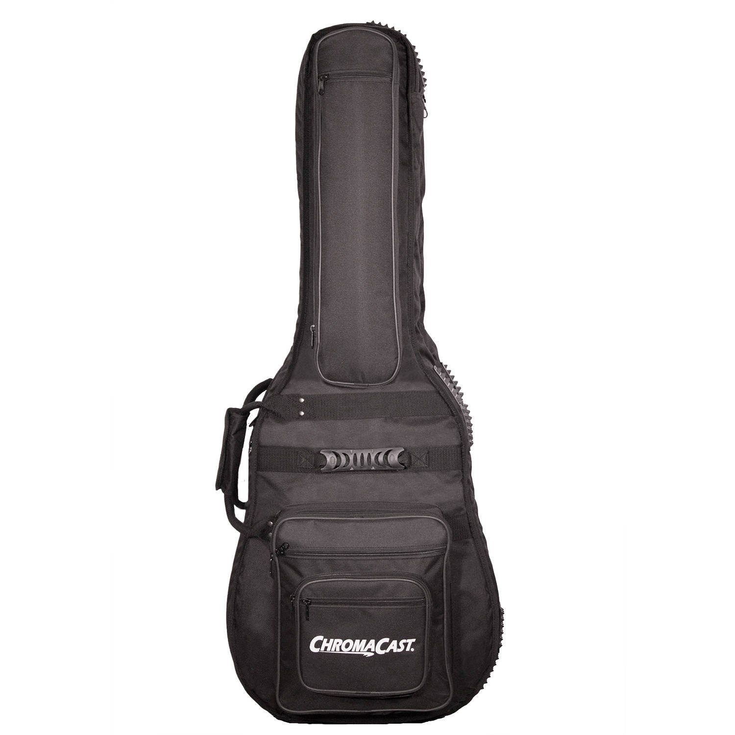 ChromaCast Pro Series Double Electric Guitar, Padded Soft Case, Holds Two Guitars