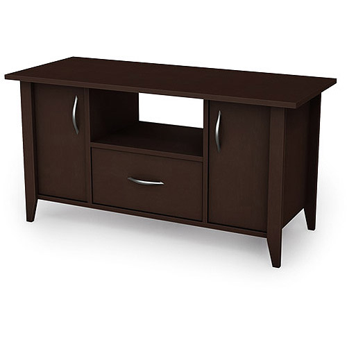 South Shore Smart Basics Chocolate TV Stand, for TVs up to 50''