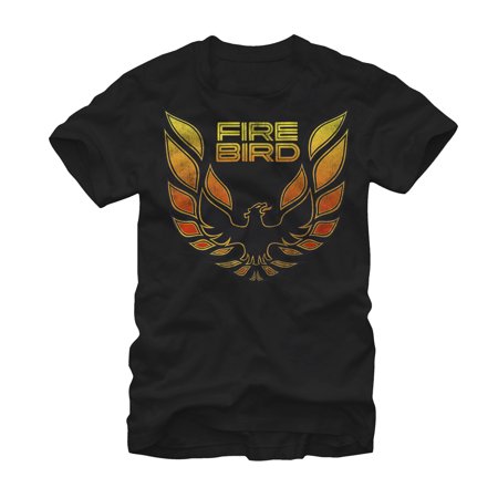 - General Motors Men's Classic Pontiac Firebird Logo T-Shirt