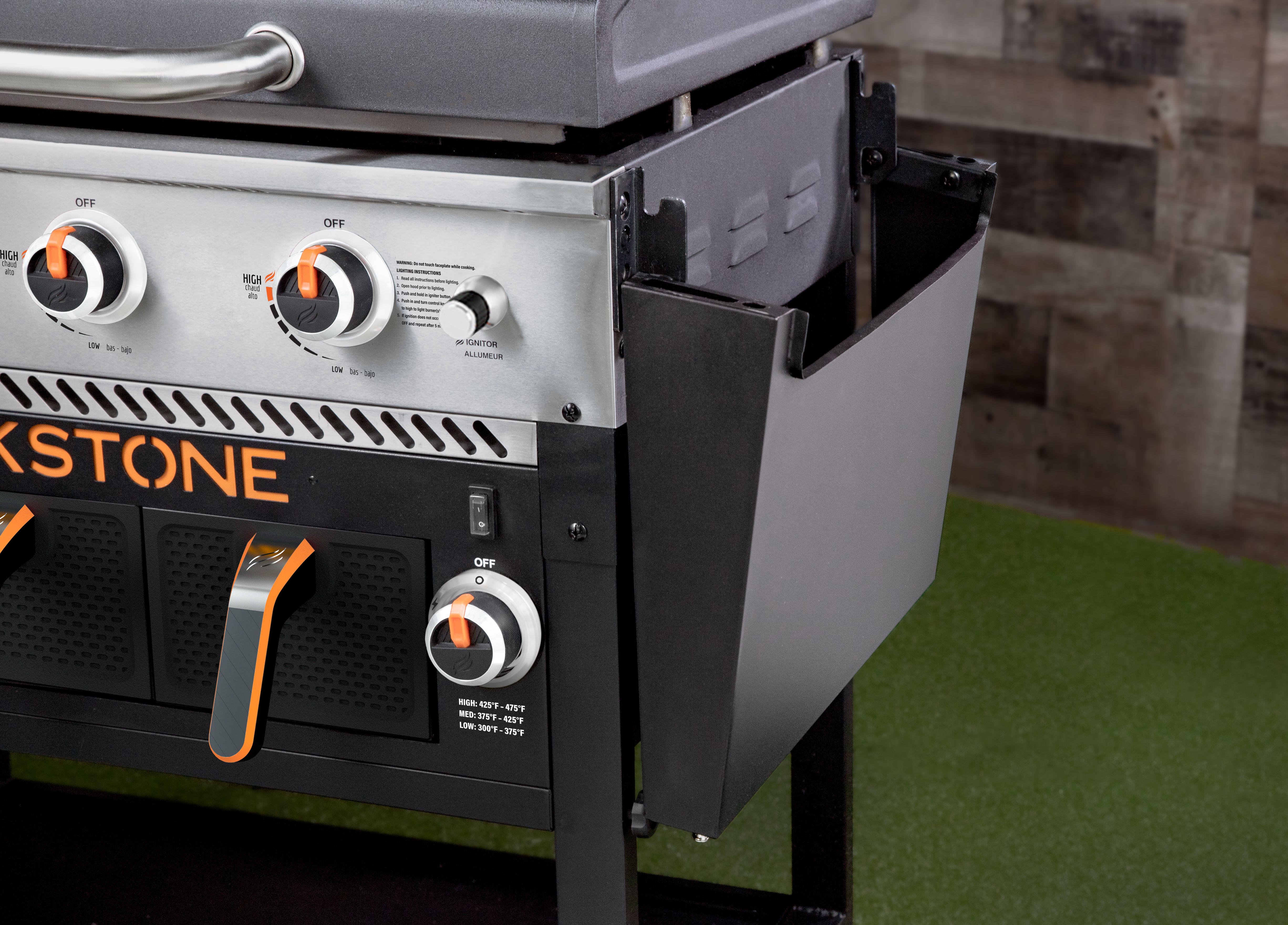 blackstone griddle with air fryer