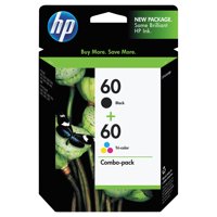 HP 60, (N9H63FN) Black/Tri-Color 2-pack Original Ink Cartridges