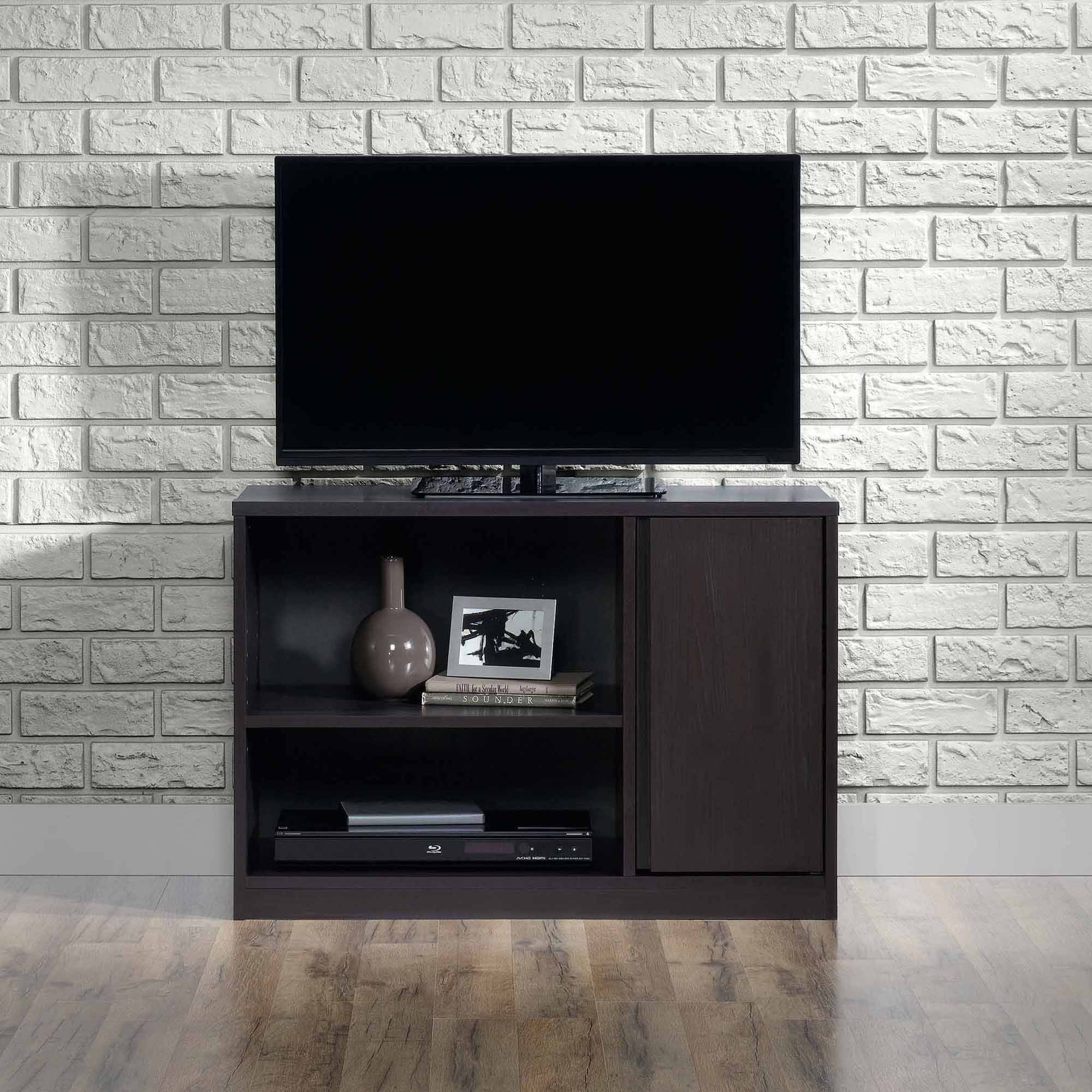 Sauder Square 1 Carbon Ash TV Stand for TVs up to 36''