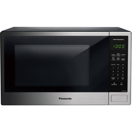 Panasonic 1 3 Cu Ft 1100w Countertop Microwave Oven Stainless Ft 1100w Countertop Microwave Oven Stainless Steel