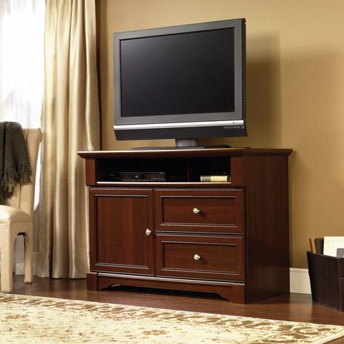 Sauder Palladia Highboy TV Stand for TVs up to 46'', Cherry